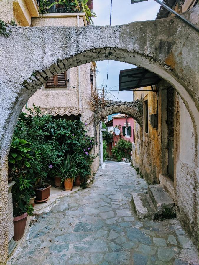 Ferienwohnung Alkinoos Ágios Matthaíos Exterior foto